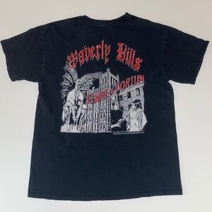 🔴SOLD🔴 Vintage Graphic Tee - Waverly Hills Scare-a-torium Single Stitch L Black